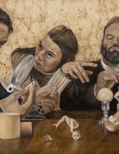 Olio su tela 120x80 Selected Biennale di Chianciano 2024